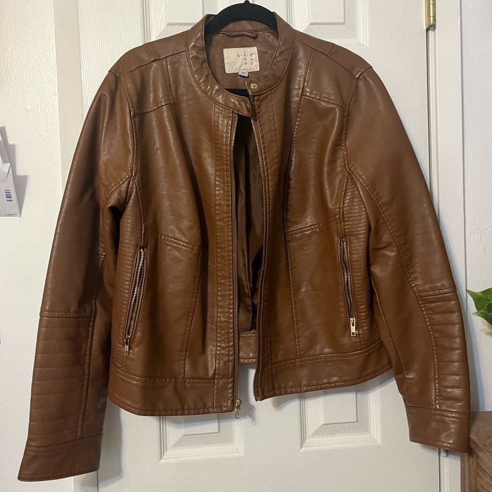 Vegan Leather Jacket